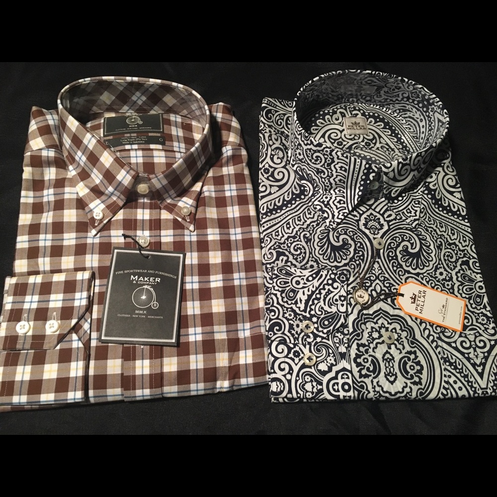 NWT button up shirts